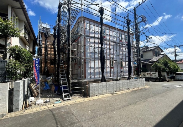 相模原市中央区横山4丁目の新築戸建て1の外観の写真