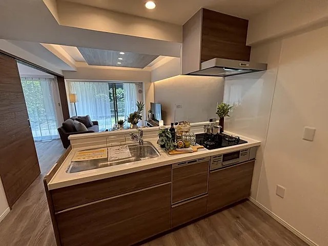 八王子市散田町1丁目の中古マンションのキッチンの写真