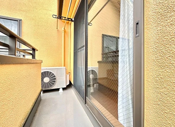 町田市小山町の中古戸建てのバルコニーの写真
