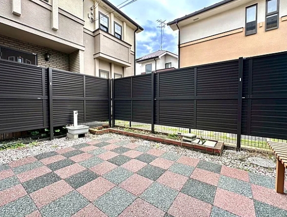 町田市小山町の中古戸建ての庭の写真