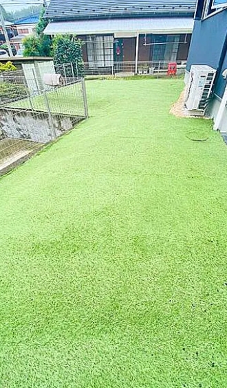 町田市常盤町の中古戸建ての庭の写真