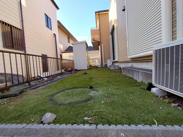 町田市鶴間6丁目の中古戸建ての庭の写真