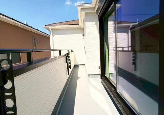 相模原市中央区中央6丁目の新築戸建て1のバルコニーの写真