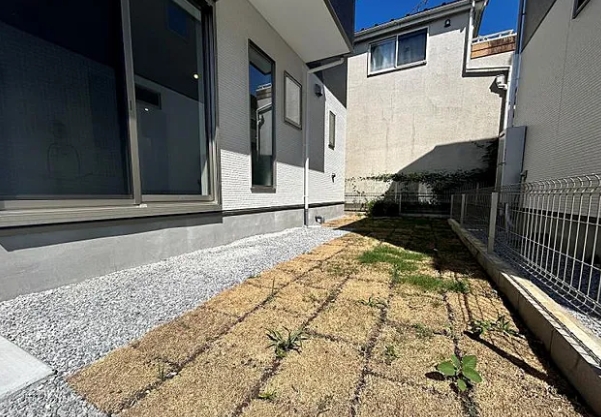 相模原市中央区宮下本町3丁目の新築戸建て1の庭の写真