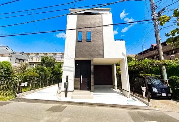相模原市南区旭町の新築戸建てAの外観の写真