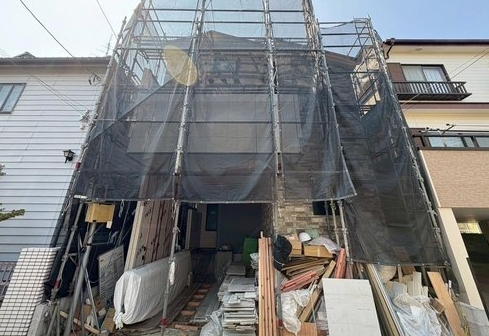 相模原市南区古淵5丁目の新築戸建て1の外観の写真