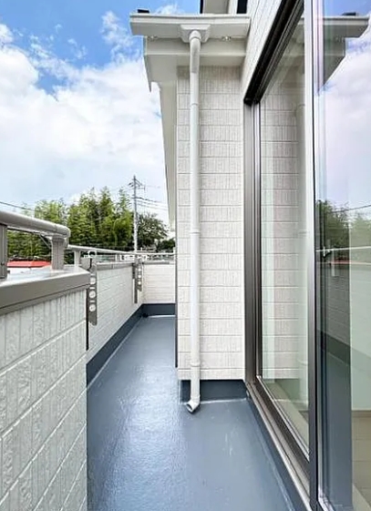 相模原市南区下溝の新築戸建てAのバルコニーの写真
