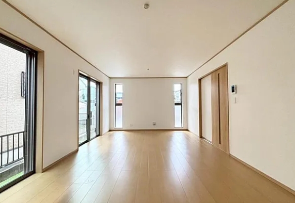 相模原市南区下溝の新築戸建てAのリビングの写真