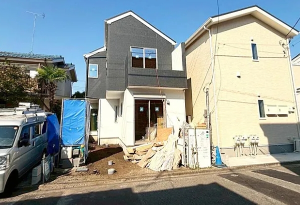 相模原市中央区小山1丁目の新築戸建て1の外観の写真