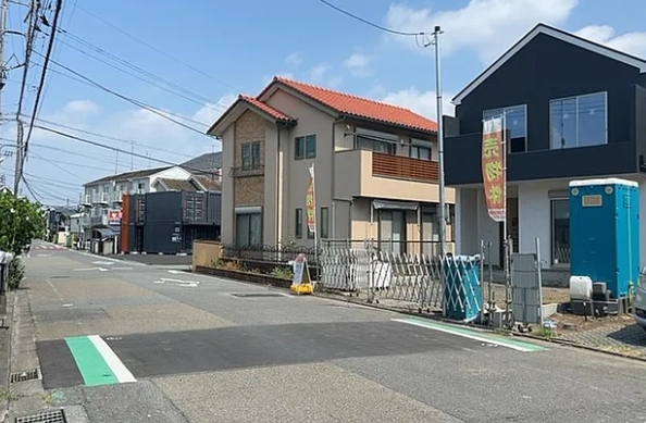 相模原市南区麻溝台8丁目の新築戸建て1の外観の写真