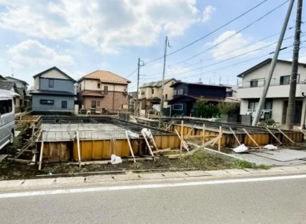 相模原市南区東大沼4丁目の新築戸建てAの外観の写真
