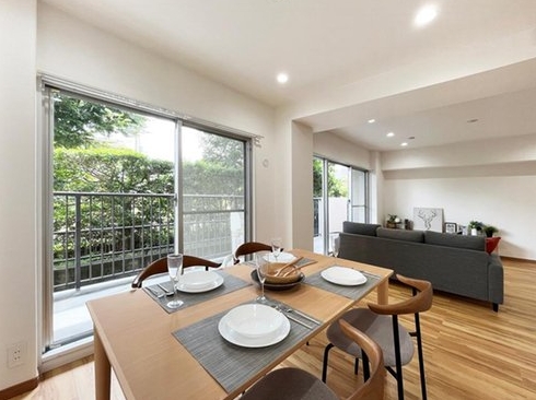 八王子市台町の中古マンションのダイニングの写真