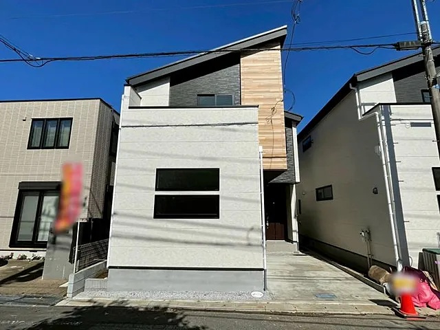 八王子市台町3丁目の新築戸建て1号棟の外観の写真