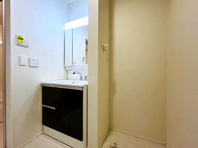 八王子市台町4丁目の新築戸建ての洗面化粧台1の写真