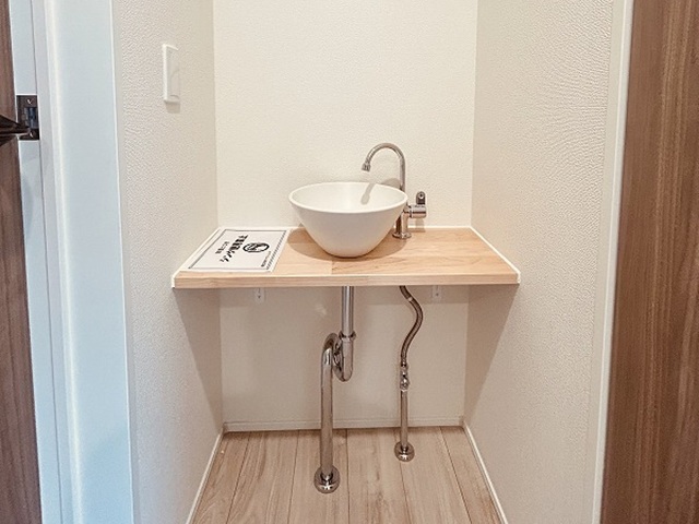 八王子市台町4丁目の新築戸建ての洗面化粧台2の写真