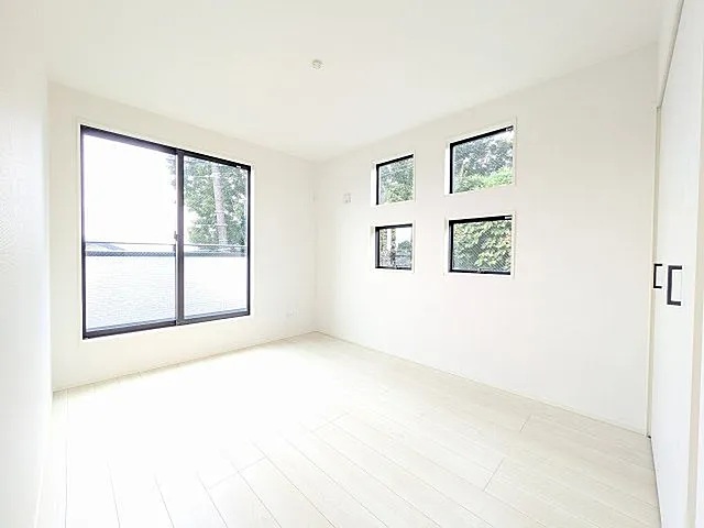 八王子市富士見町の新築戸建て1号棟の洋室2の写真