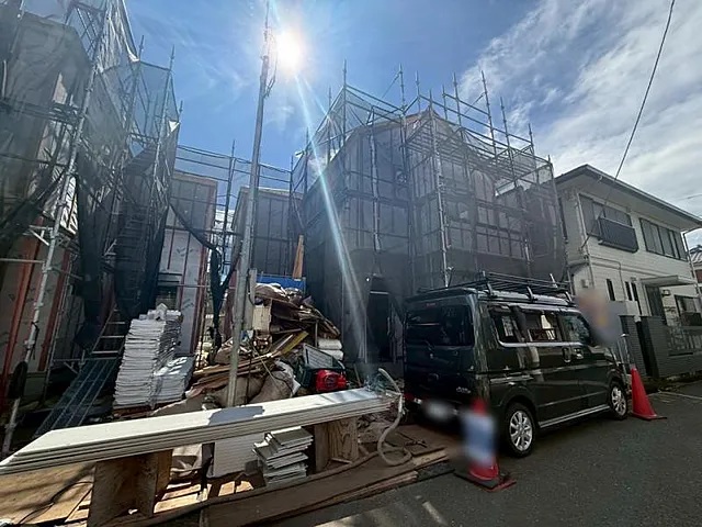 八王子市富士見町の新築戸建て1号棟の外観2枚目の写真