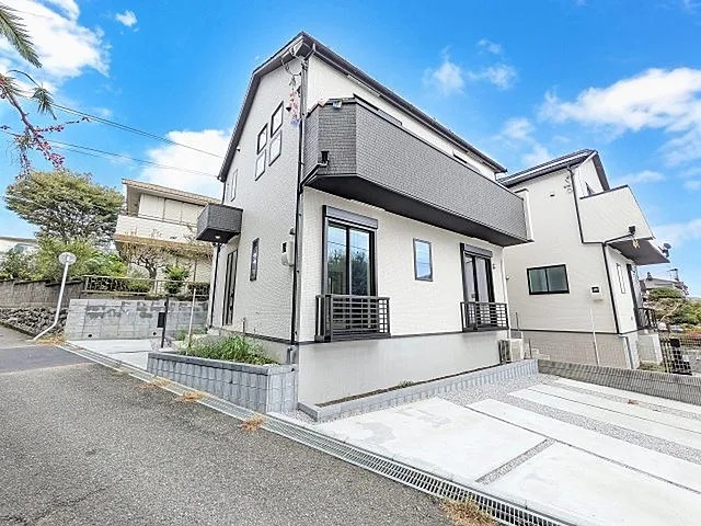 八王子市富士見町の新築戸建て1号棟の外観1枚目の写真