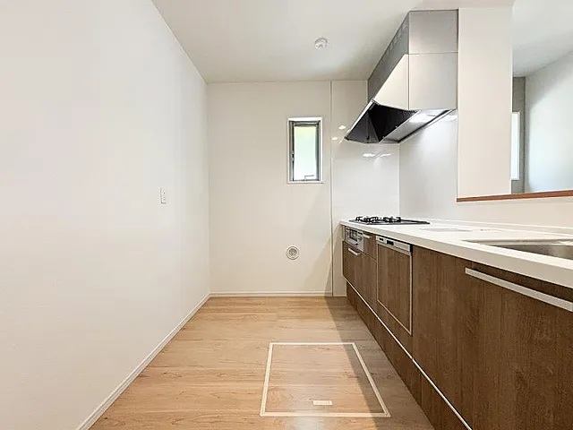 八王子市富士見町の新築戸建て1号棟のキッチンの写真