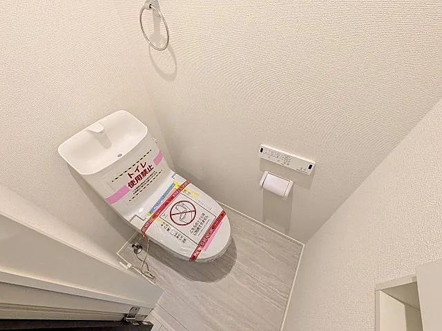 八王子市富士見町の新築戸建て1号棟のトイレの写真
