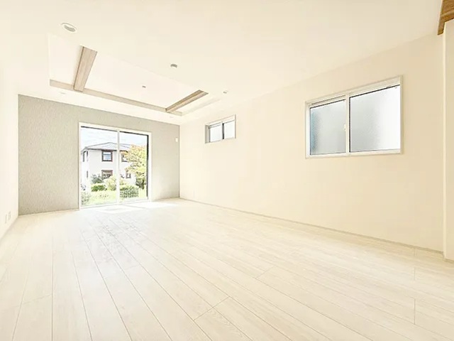 八王子市富士見町の新築戸建て1号棟のリビングの写真