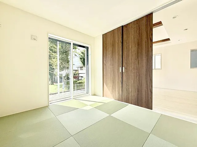 八王子市富士見町の新築戸建て3号棟の和室の写真