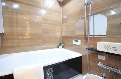 八王子市狭間町の中古マンションのバスルームの写真