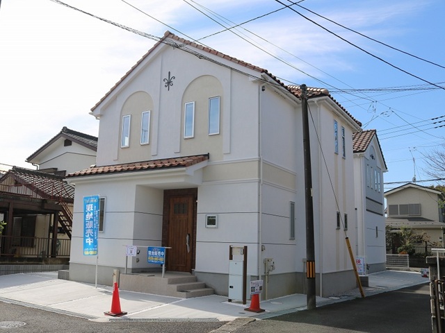 八王子市泉町の新築戸建て1号棟の外観の写真