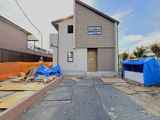 八王子市上柚木の新築戸建て1号棟の外観2枚目の写真