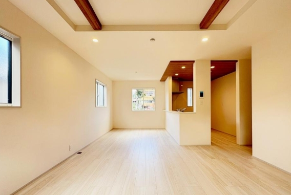 八王子市上柚木の新築戸建て2号棟のダイニング