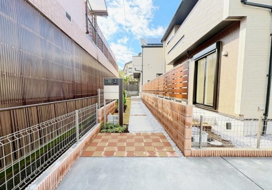 八王子市上柚木の新築戸建て2号棟の外観