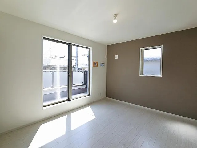八王子市片倉町の新築戸建ての洋室1の写真