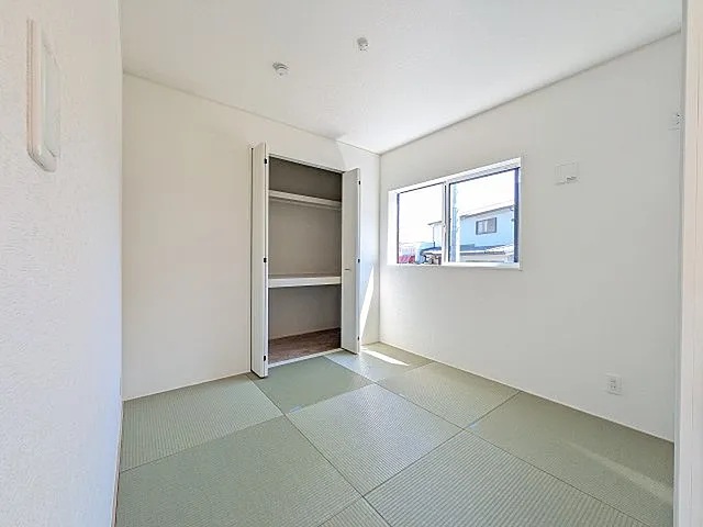 八王子市川口町の新築戸建て2号棟の和室の写真