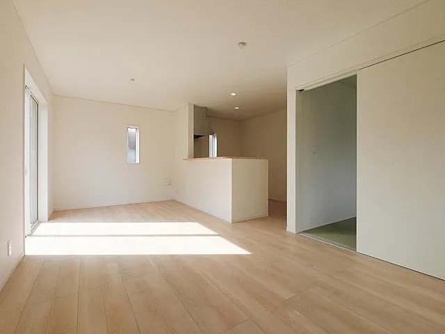 八王子市川口町の新築戸建て2号棟のリビングの写真