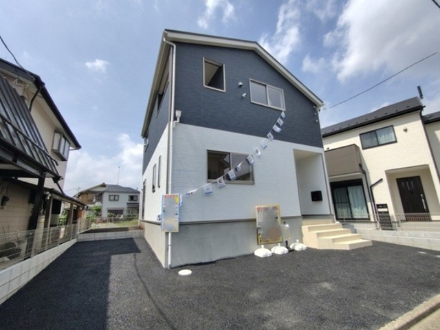 八王子市川口町の新築戸建ての外観の写真
