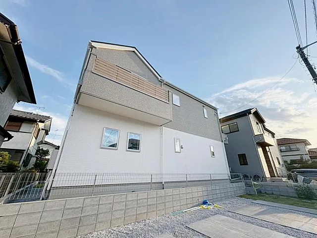 八王子市北野台2丁目の新築戸建ての外観の写真