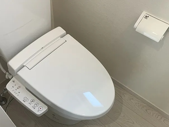 八王子市北野台2丁目の新築戸建てのトイレの写真