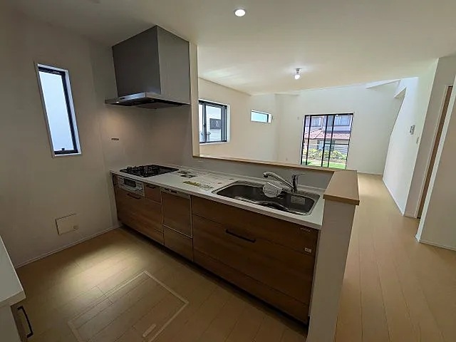 八王子市北野台4丁目の新築戸建て1号棟のキッチンの写真