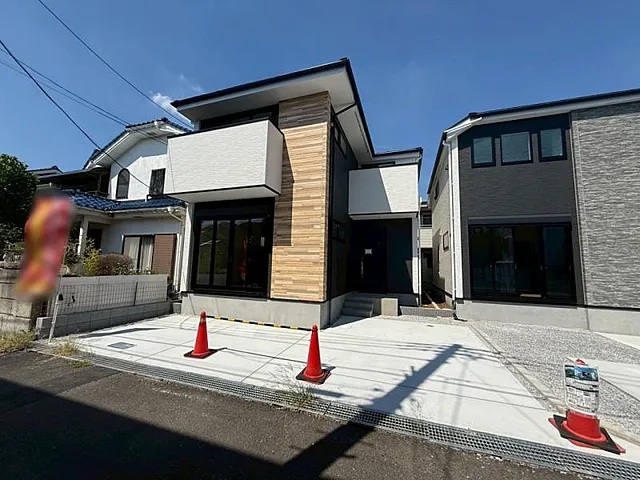 八王子市清川町の新築戸建て1号棟の外観の写真
