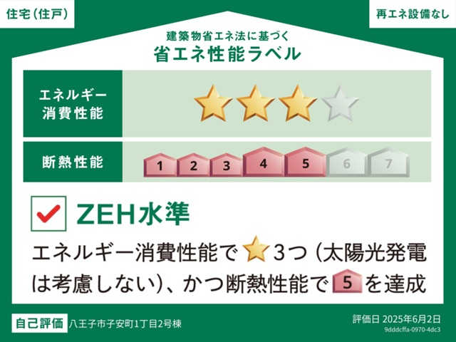 八王子市子安町1丁目の新築戸建て2号棟のその他の写真
