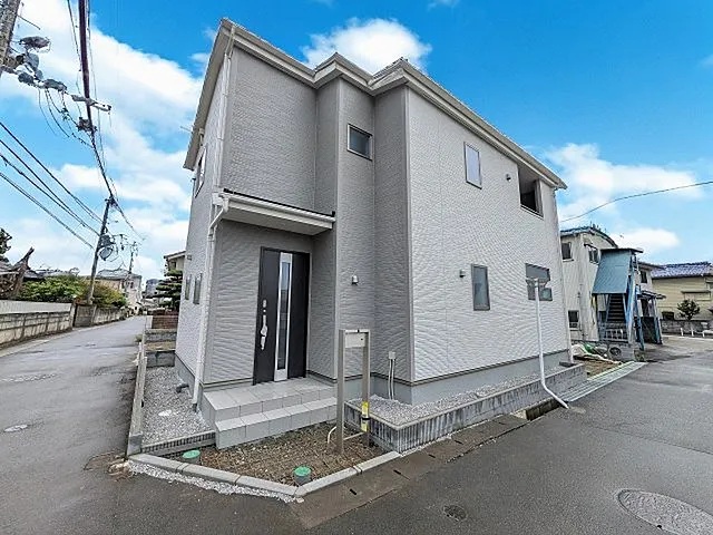 八王子市中野山王2丁目の新築戸建て1号棟の外観の写真
