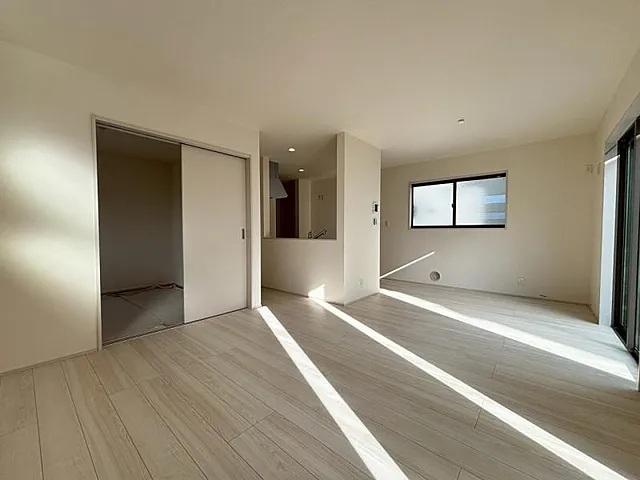 八王子市中野山王2丁目の新築戸建て1号棟のリビングの写真