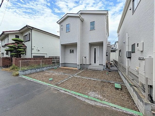 八王子市中野山王2丁目の新築戸建て2号棟の外観の写真