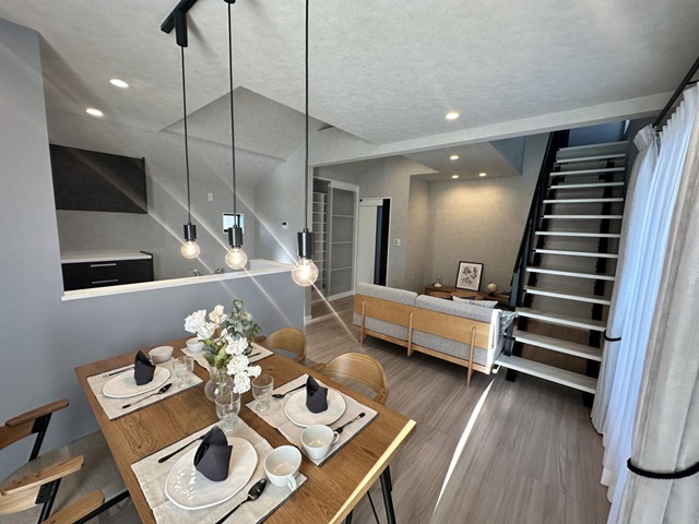 八王子市楢原町の新築戸建て5号棟のダイニングの写真