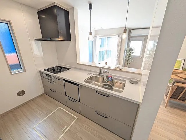 八王子市楢原町の新築戸建て6号棟のキッチンの写真