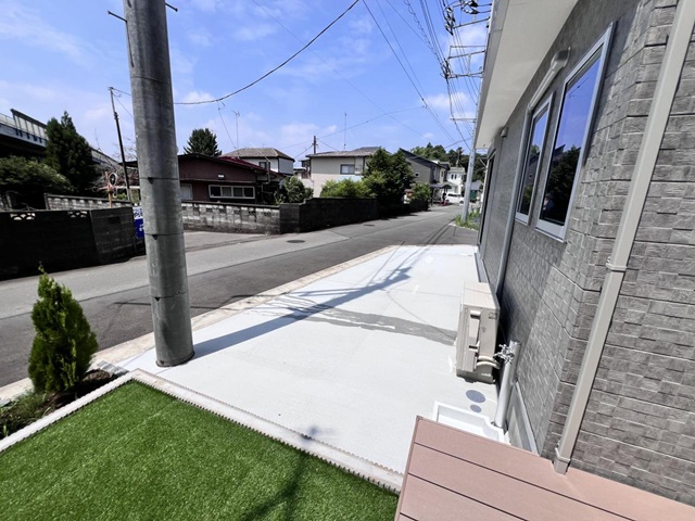 八王子市楢原町の新築戸建て6号棟の駐車場の写真