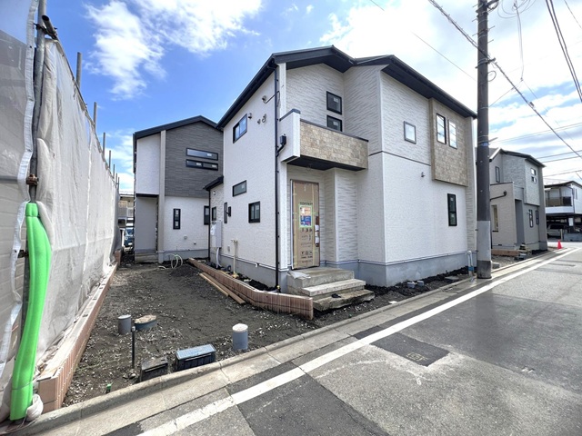 八王子市小門町の新築戸建て1号棟の外観1枚目の写真