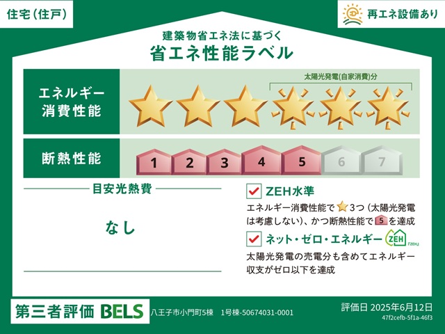 八王子市小門町の新築戸建て1号棟のその他の写真