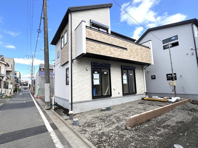 八王子市小門町の新築戸建て2号棟の外観1枚目の写真