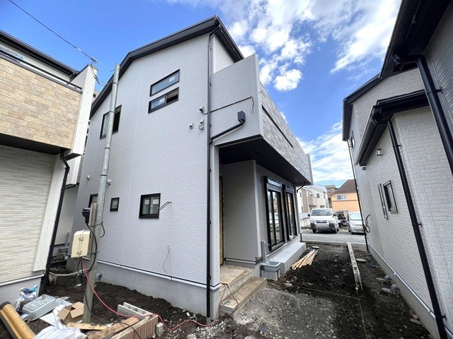 八王子市小門町の新築戸建て3号棟の外観1枚目の写真